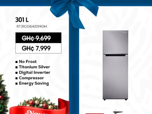 Samsung 301Ltrs Duracool Twin Cooling Plus Refrigerator:RT31CG5421S9