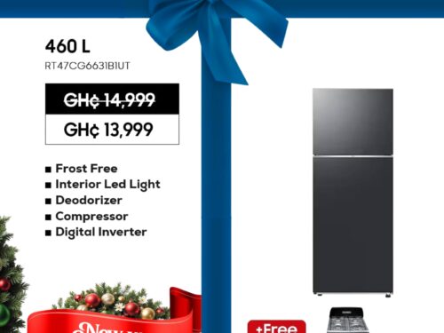 Samsung 460Ltrs Duracool Twin Cooling Plus Refrigerator SKU: RT47CG6631B1UT