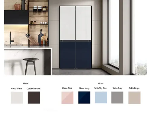 Samsung Glass Panel Upper Door WHITE and SATIN BEIGE( RA F18DUU12GG/RA-F18DUU39GG)