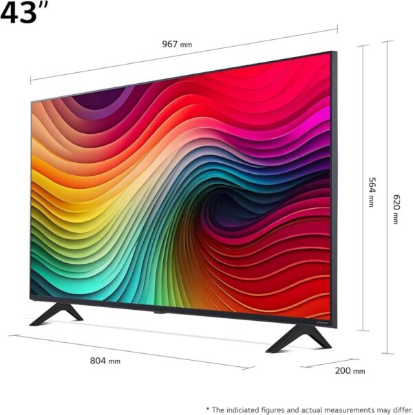LG 43NANO81 43" 4K UHD NanoCell Smart TV