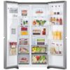 LG 674L Side-by-Side Refrigerator With Water Dispenser  – GC-L257SLRL