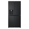 LG 570L French Door Refrigerator – Black with Ice & Water Dispenser-GC-L22FFQPB