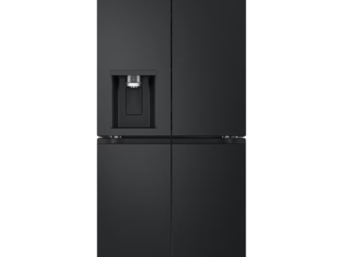 LG 570L French Door Refrigerator – Black with Ice & Water Dispenser-GC-L22FFQPB