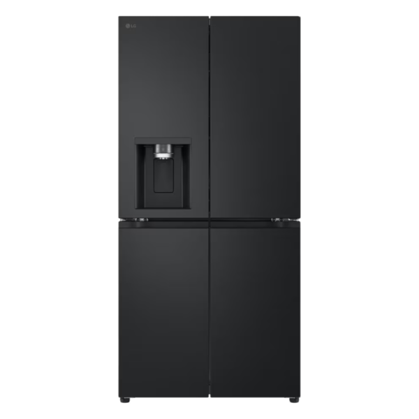 LG 570L French Door Refrigerator – Black with Ice & Water Dispenser-GC-L22FFQPB