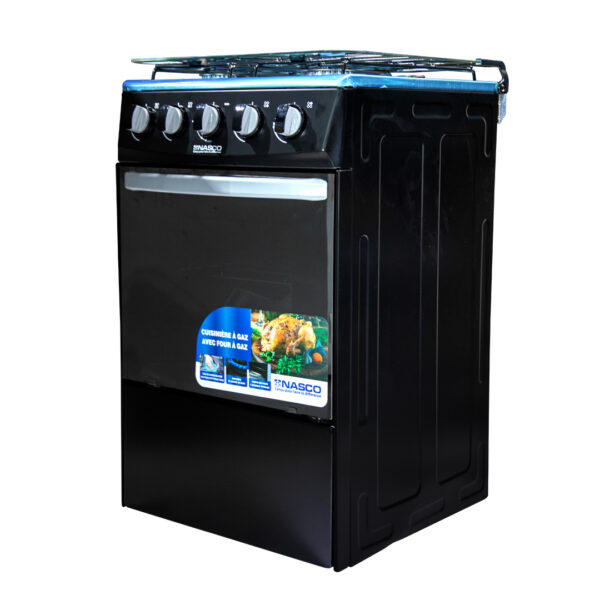 NASCO 4 BURNER GAS COOKER OVEN NASC-50X50B-CTZ