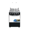 NASCO 4 BURNER GAS COOKER OVEN NASC-50X50B-CTZ