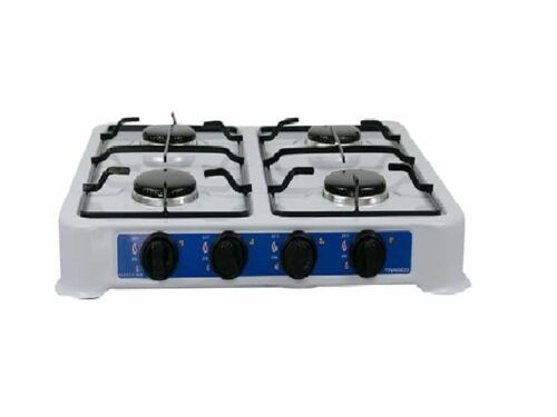 Nasco 4 Burner Gas Stove with Stand -NASGS-K4BSS-S