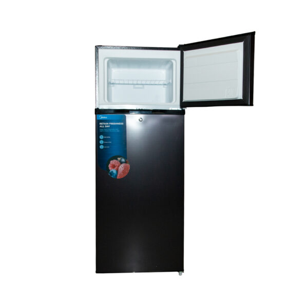 MIDEA 207LTR DOUBLE DOOR TOP MOUNT FRIDGE MDRT294FGF28