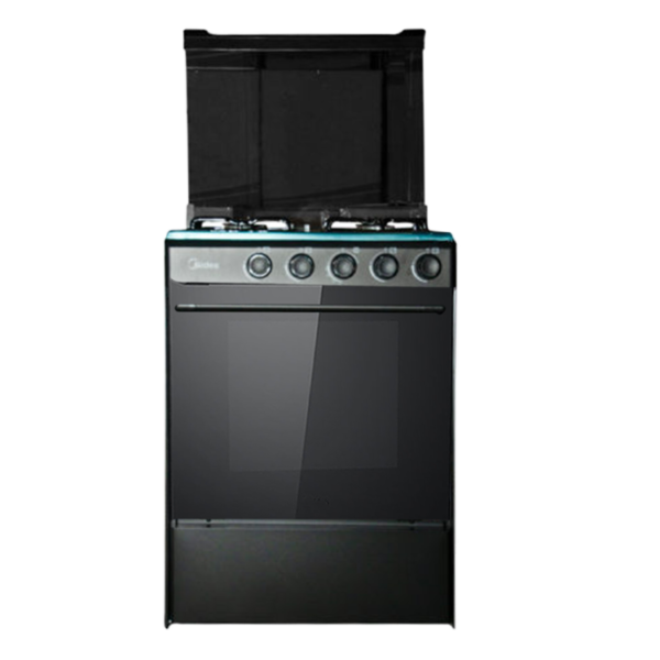 MIDEA 4 BURNER GAS COOKER M-SNIPER60-BLACK
