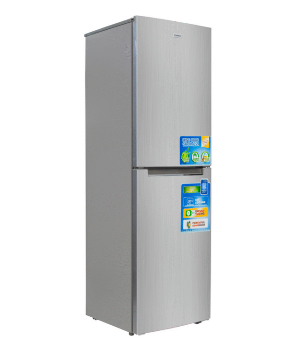 Nasco 246Ltrs Bottom Freezer Refrigerator – Silver (NASD2-33)