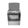 Nasco 5 Burner Gas Cooker Black with Grill NASGC-AMG80B