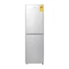 Nasco NASD2-24FL 196Litre Double Door Bottom Freezer Refrigerator