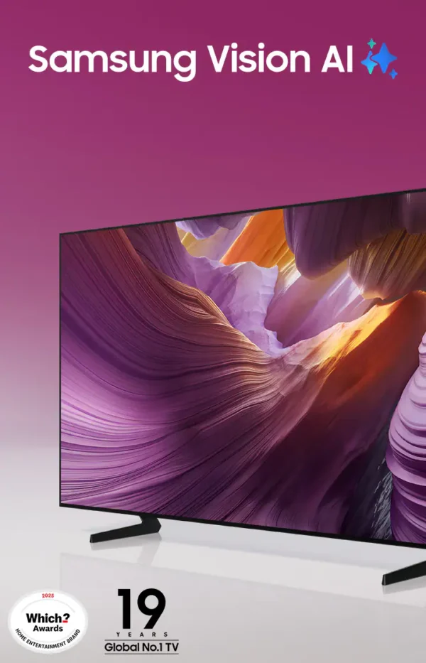 Samsung - 83” Class S85F Series OLED 4K UHD SamsungVision AI Smart Tizen TV (2025)