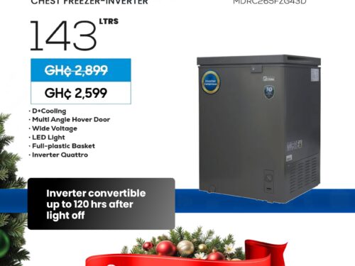 Media CHEST FREEZER - 143L - MDRC265FZG43D