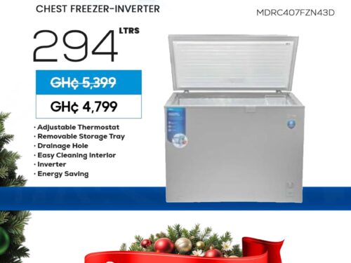 Midea 294 Litres Inverter Chest Freezer – MDRC407FZN43D
