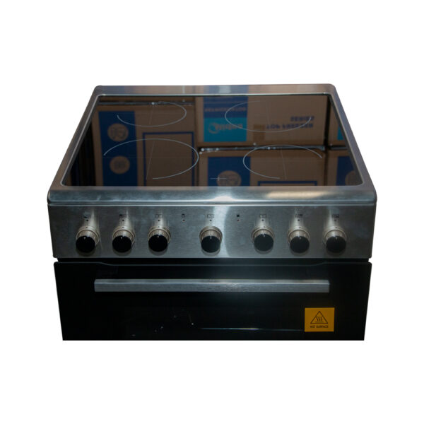 Midea 6060DME4R109 4-Burner All-Electric Hob with Oven & Grill – 60 × 60 cm
