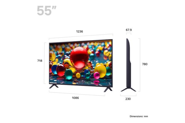 Samsung 55UA7400 55″ Crystal UHD 4K Smart TV
