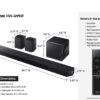 Screenshot Samsung Q990F 11.1.4ch Q Series Subwoofer + Rear Speaker, Wireless Dolby Atmos, Q-Symphony, Game Mode Pro, Adaptive Sound (HW-Q990F, 2025)