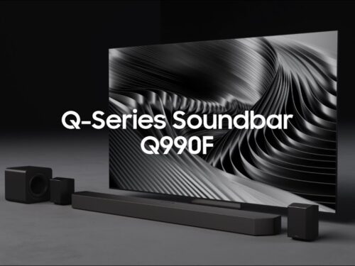 Samsung Q990F 11.1.4ch Q Series Subwoofer + Rear Speaker, Wireless Dolby Atmos, Q-Symphony, Game Mode Pro, Adaptive Sound (HW-Q990F, 2025)