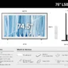 IMG_2170 Class The Frame Pro LS03HW Neo QLED 4K Art Mode | Vision AI Smart TV | (2026)