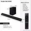 h5 Samsung sound bar 220W B73MD