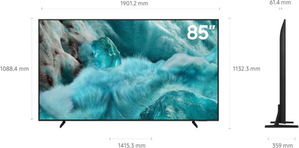 Samsung 85'' QLED SMART 4K: 85Q7F