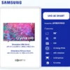 Samsung 98'' UHD SMART 4K: 98DU9072