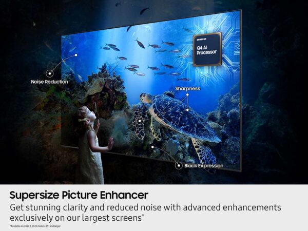 98 Inch Class QLED Q7F4K Samsung Vision AI Smart TV (2025)